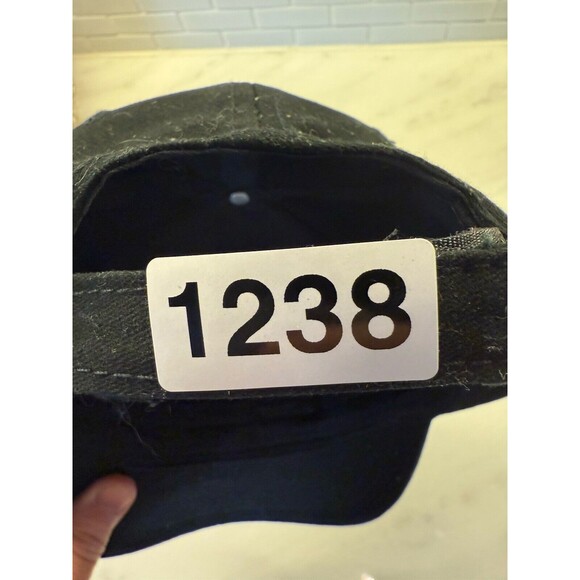 Classic Logo Hard Rock Cafe New Orleans Embroidered Strapback Hat 80s Retro OSFA - Picture 9 of 9